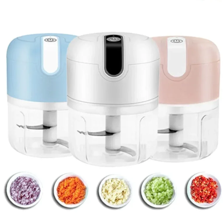 Mini Electric USB Garlic Chopper – Portable Vegetable & Meat Masher