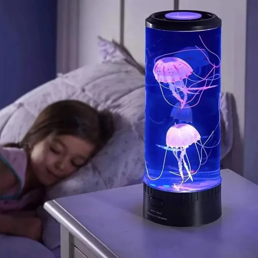 3-Size USB Jellyfish Lamp - Color Changing LED Night Light - Image 4