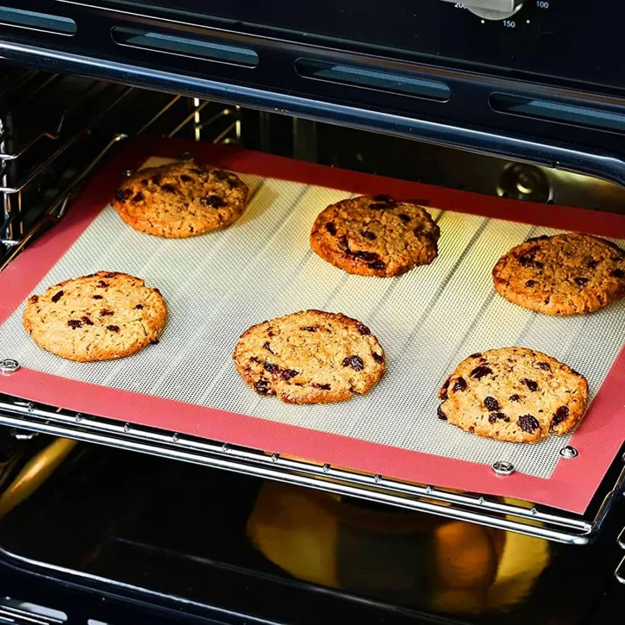 Silicone Baking Shims – Leak-Proof, Heat-Resistant, Reusable Mat for Cookies & Macarons - Image 2