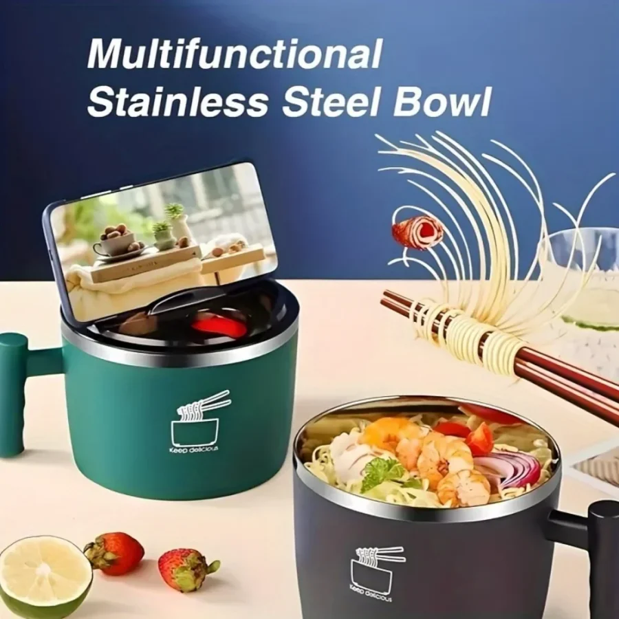 Ramen Bowl with Phone Stand - Image 6