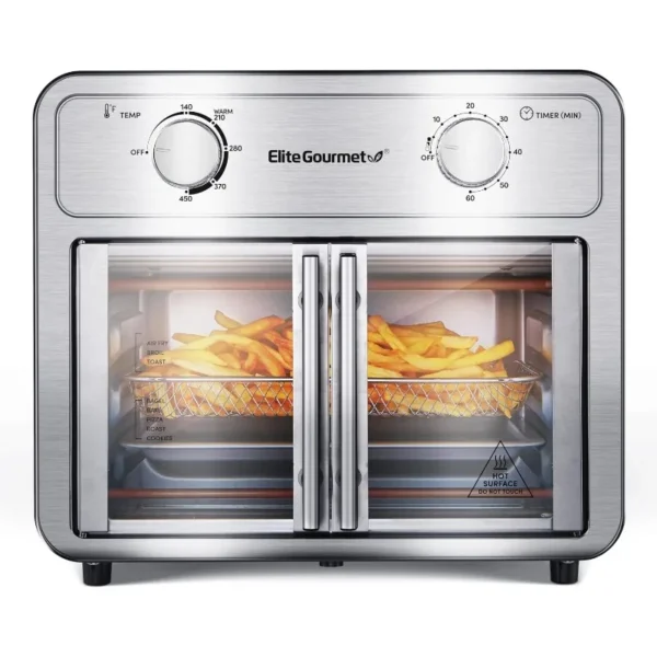 Air Fryer Oven with Double French Doors – 10-in-1 Function