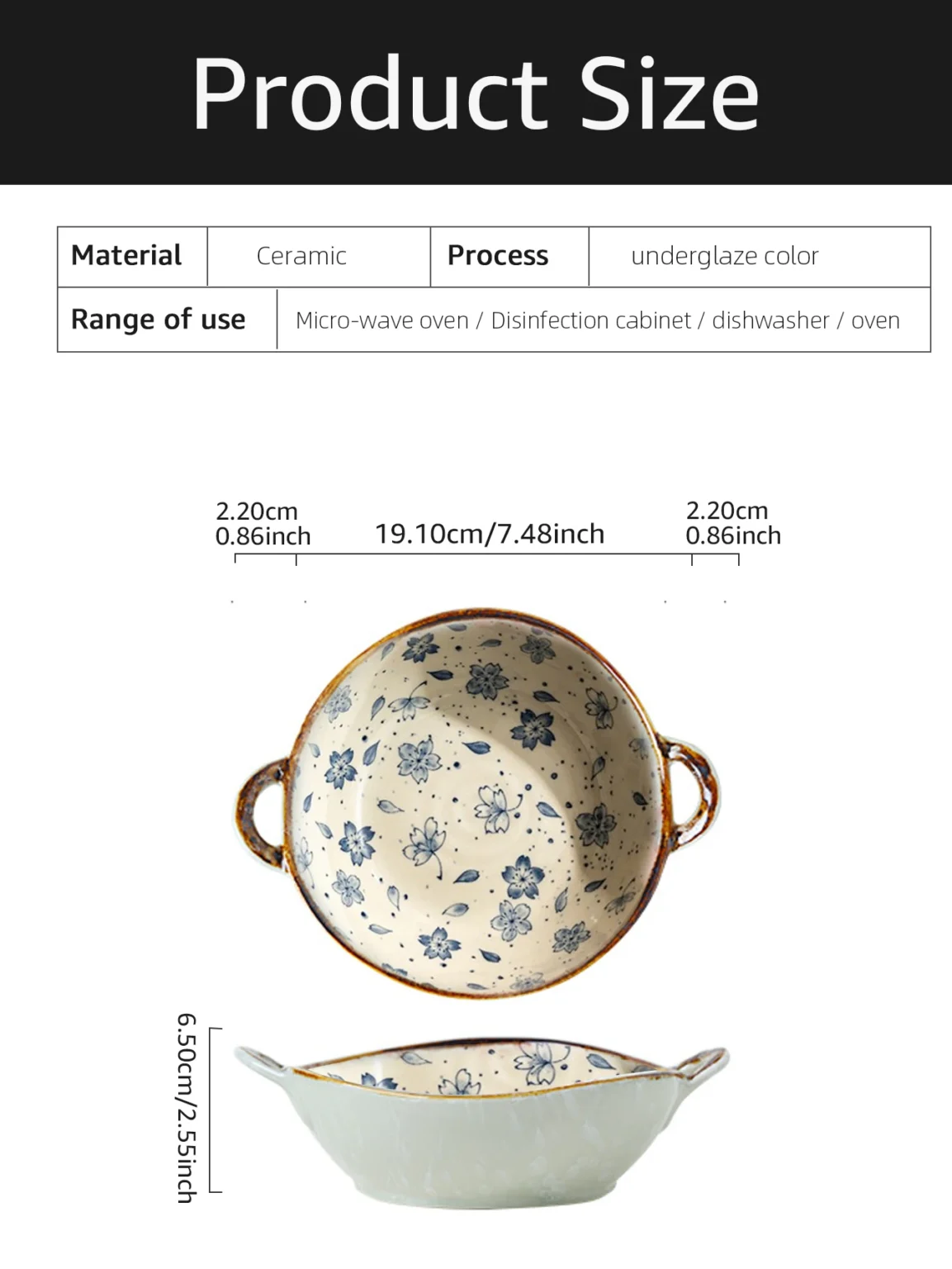 Ceramic Noodle Bowl - Image 6