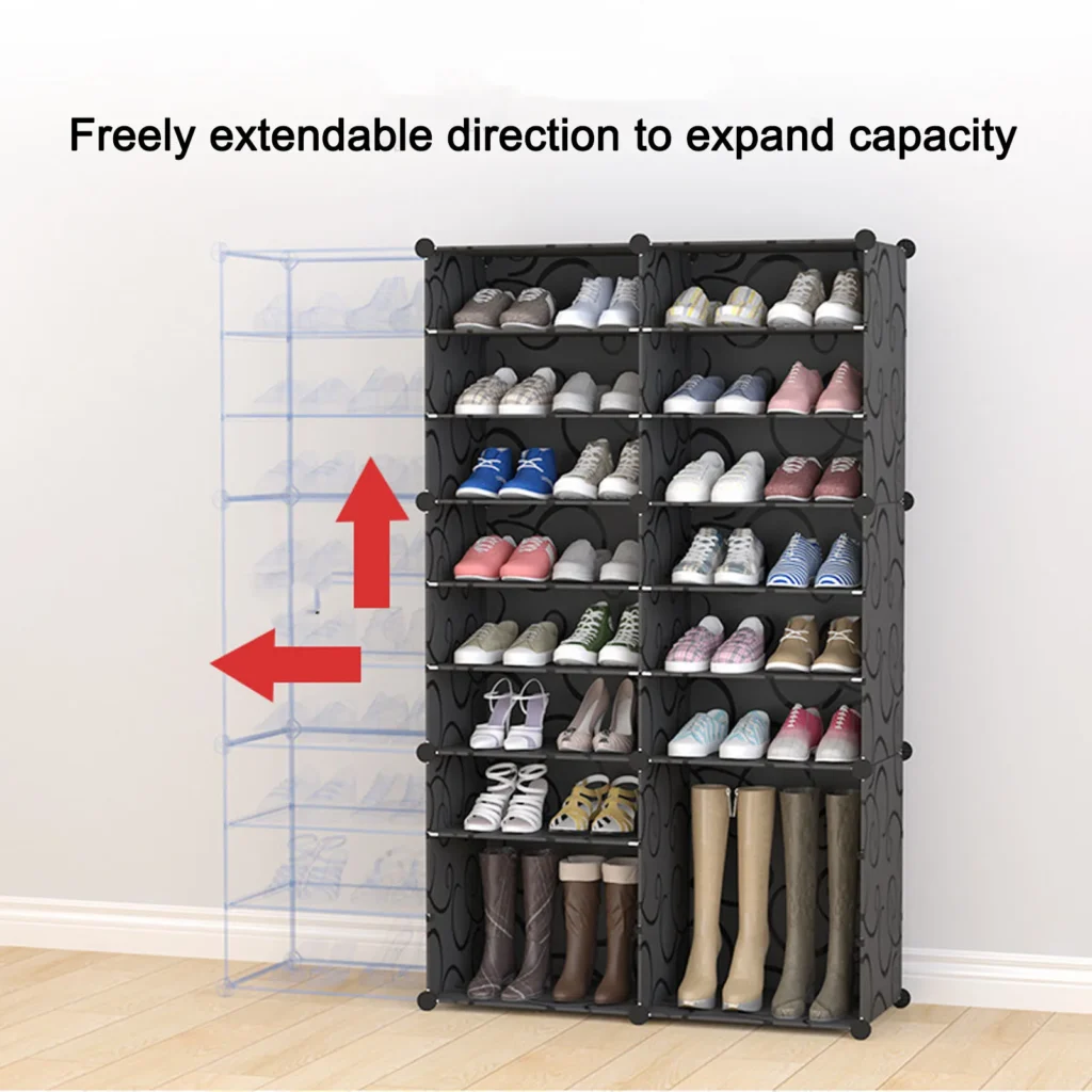 Vertical Shoe Rack Organizer – Multi-Layer, Space-Saving, Large Capacity - Image 6