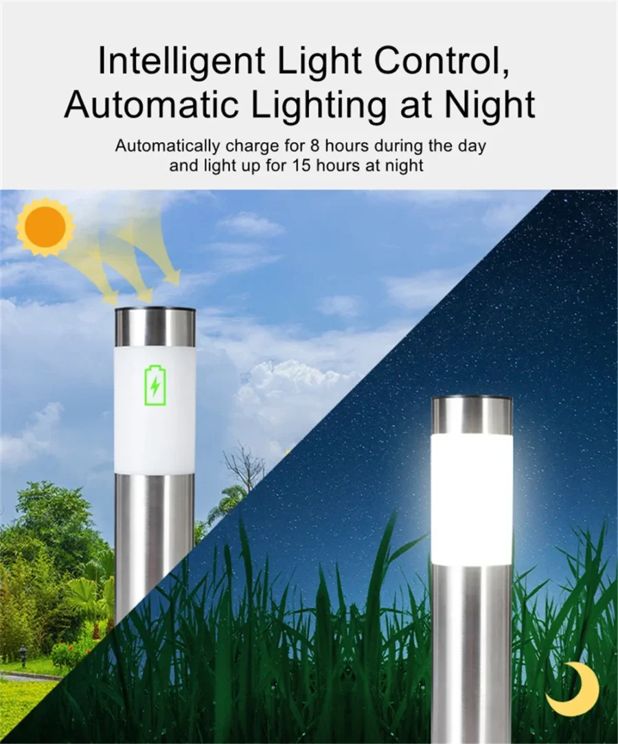 Solar Pathway Lights (1/2/4/10 Pack) - Image 2