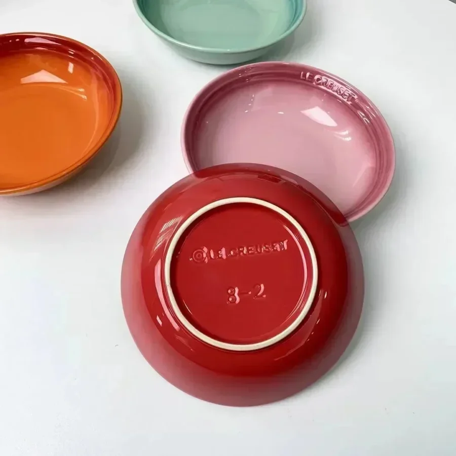 7" Porcelain Soup Bowl – Colorful Ceramic Dinner & Salad Plate - Image 5