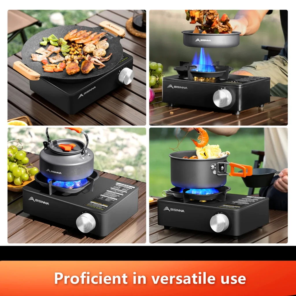 BISINNA 5800W Portable Camping Gas Stove for Outdoor Cooking - Image 5