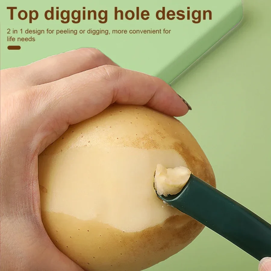 Kitchen Potato Peeler & Vegetable Grater Planer Tool - Image 4