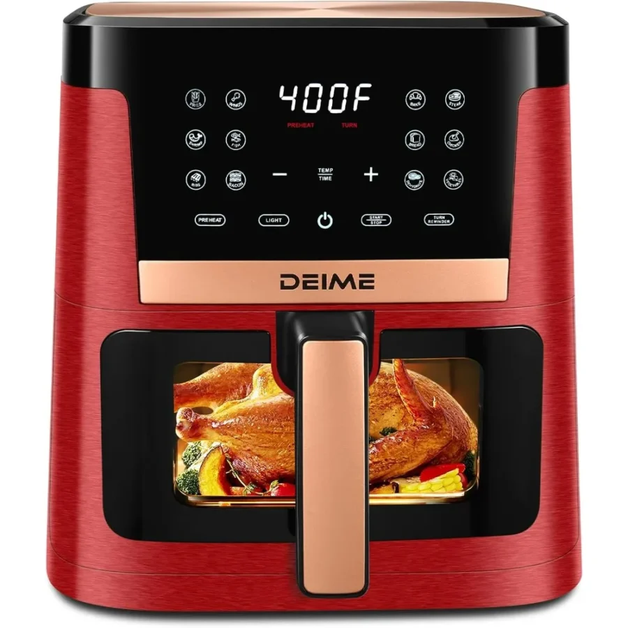 7.5 QT Air Fryer – 1700W Oilless Cooker with 12 Presets