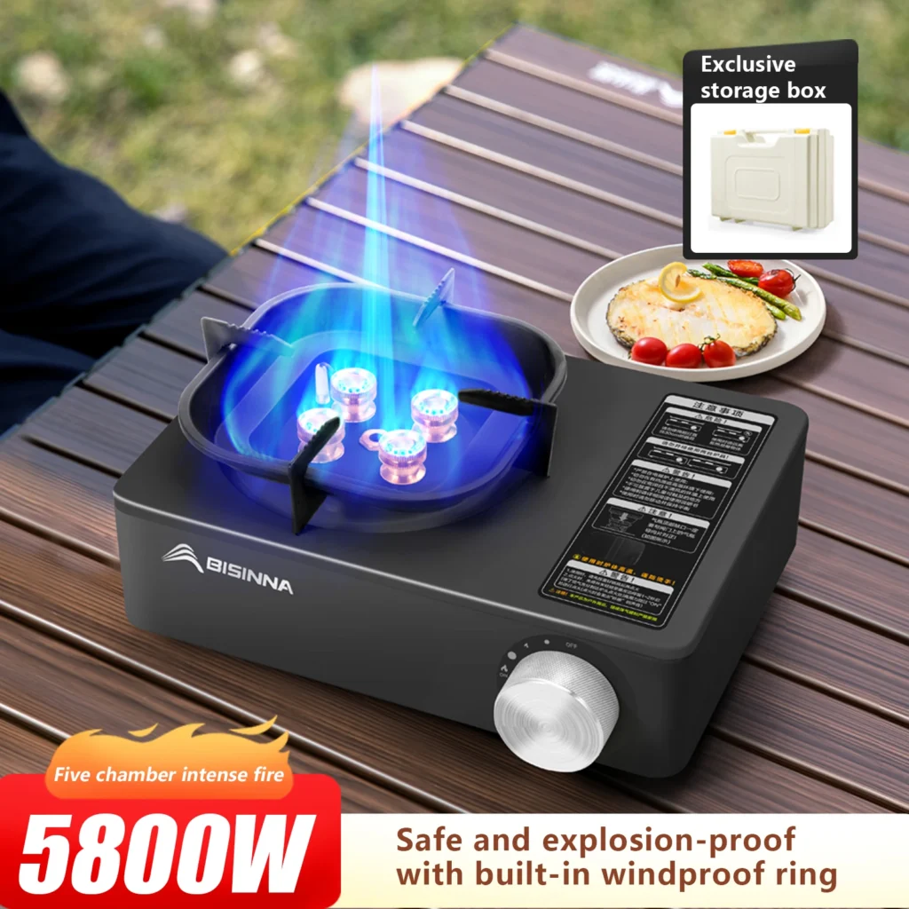BISINNA 5800W Portable Camping Gas Stove for Outdoor Cooking - Image 4