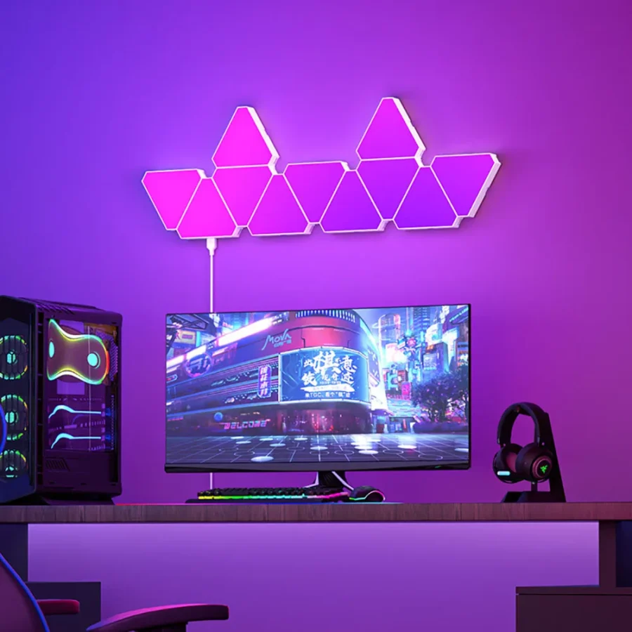 Quantum Triangle Lamp - Image 3