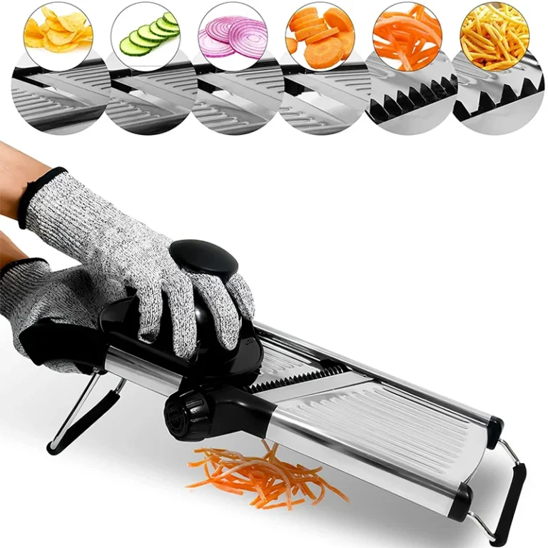 Adjustable Mandoline Slicer Stainless Steel Vegetable Cutter