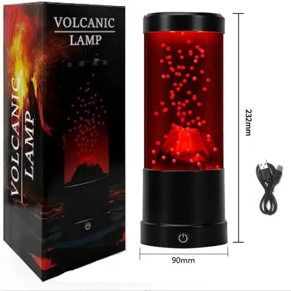 LED Lava Lamp - USB Mood Light for Kids & Adults