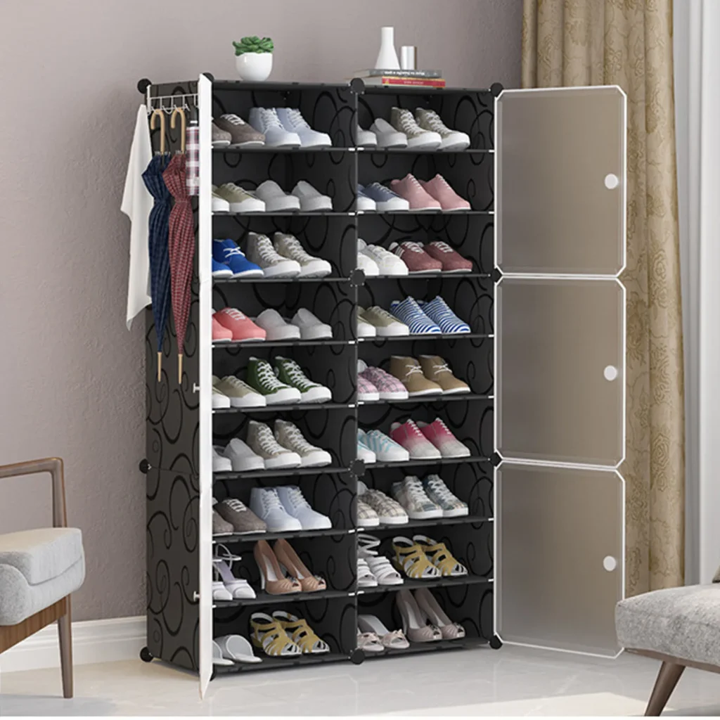 Vertical Shoe Rack Organizer – Multi-Layer, Space-Saving, Large Capacity