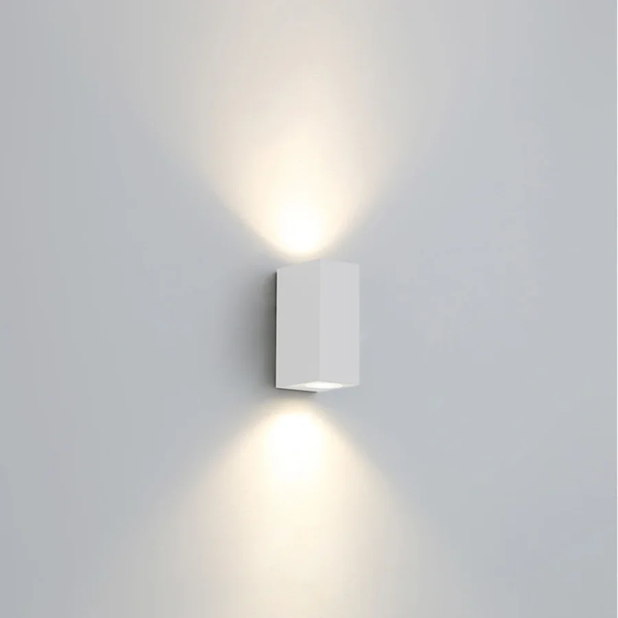 IP65 Waterproof LED Wall Light GU10 Outdoor Indoor Surface Mounted Cube - Image 3