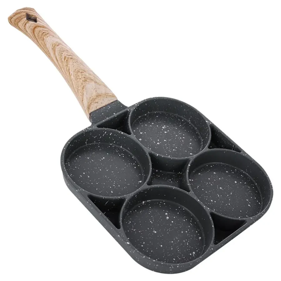 4-Slot Nonstick Omelette Pan - Induction Breakfast Maker - Image 5