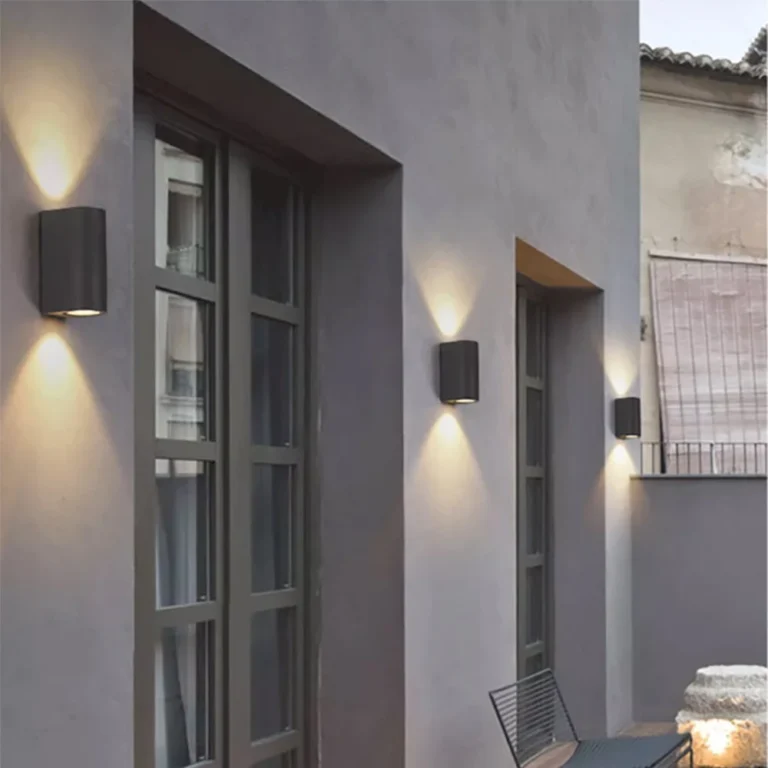 IP65 Waterproof LED Wall Light GU10 Outdoor Indoor Surface Mounted Cube