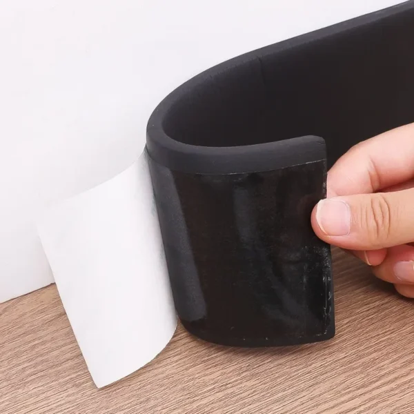 6/2M 3D Skirting Wall Sticker – Waterproof, Anti-Collision, Self-Adhesive Trim