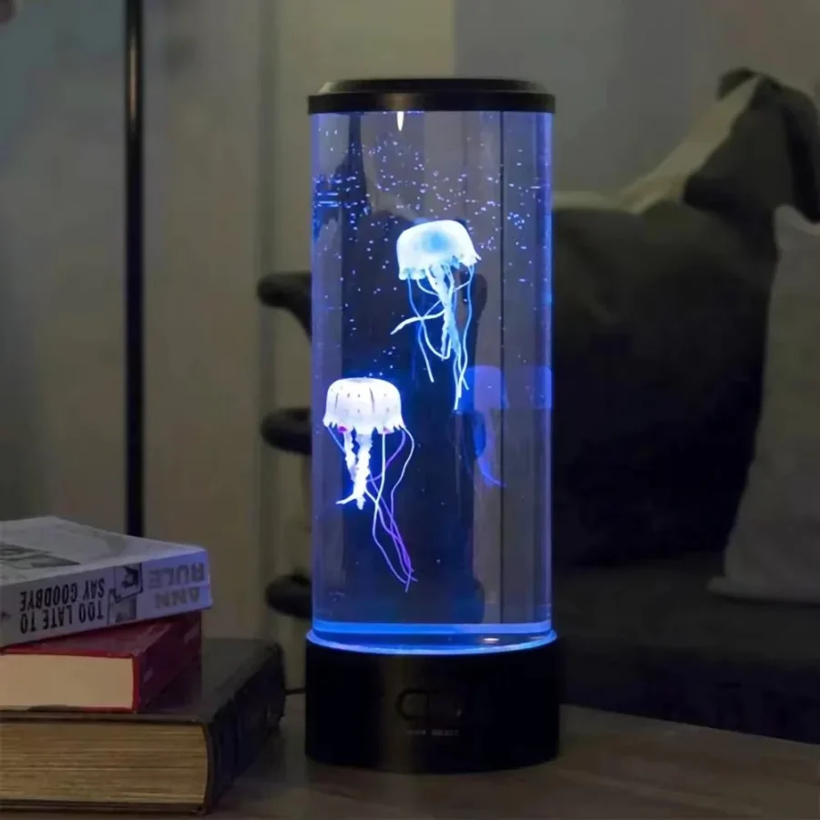 3-Size USB Jellyfish Lamp - Color Changing LED Night Light - Image 5