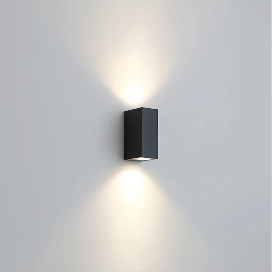 IP65 Waterproof LED Wall Light GU10 Outdoor Indoor Surface Mounted Cube - Image 4