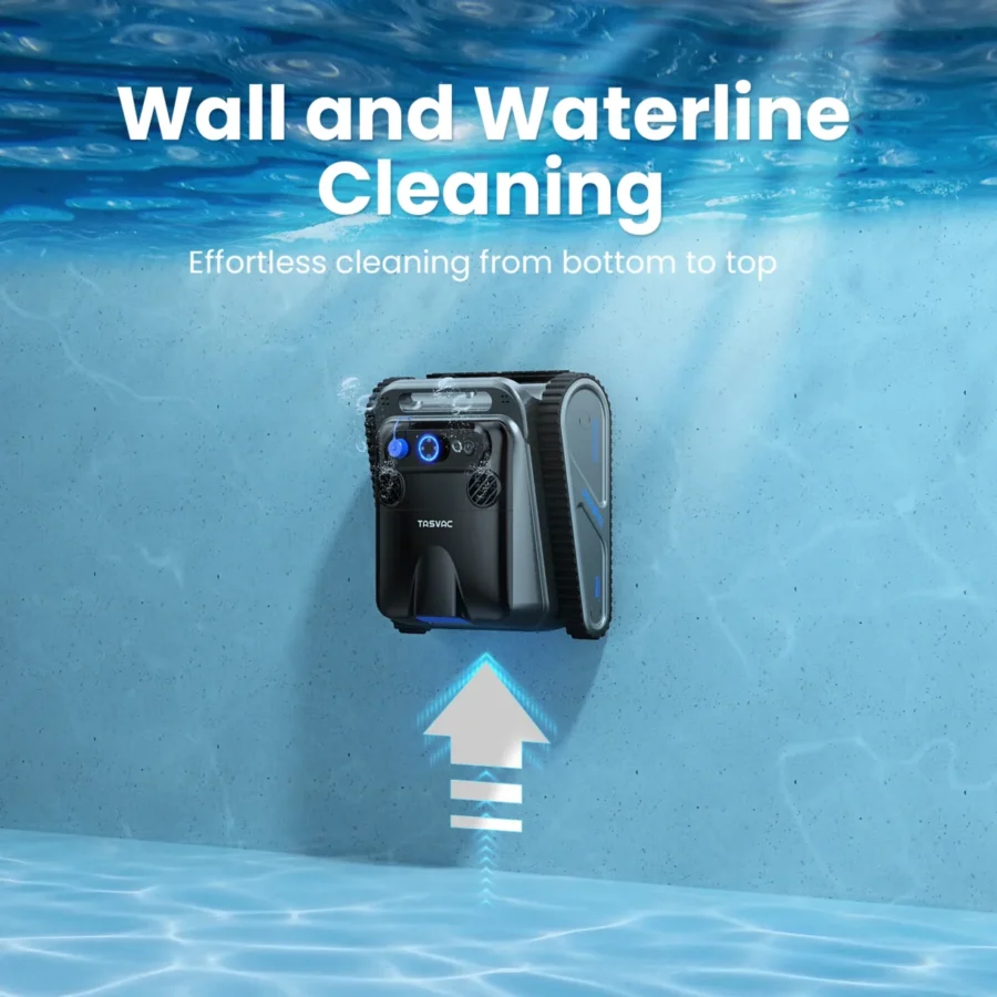Cordless Robotic Pool Cleaner – 240 Min, Self-Parking, Up to 80ft - Image 4